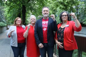 ETFO CB Staff in solidarity